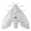Detector de Fum Decorativ Insect Gri Senzor Incendiu Alarme Foc