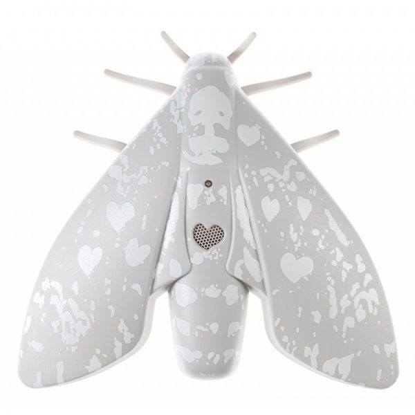 Detector de Fum Decorativ Insect Gri Senzor Incendiu Alarme Foc