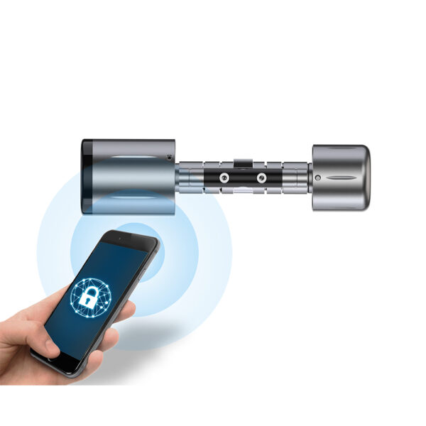 Cilindru smart AMA A50 vedere laterala de jos