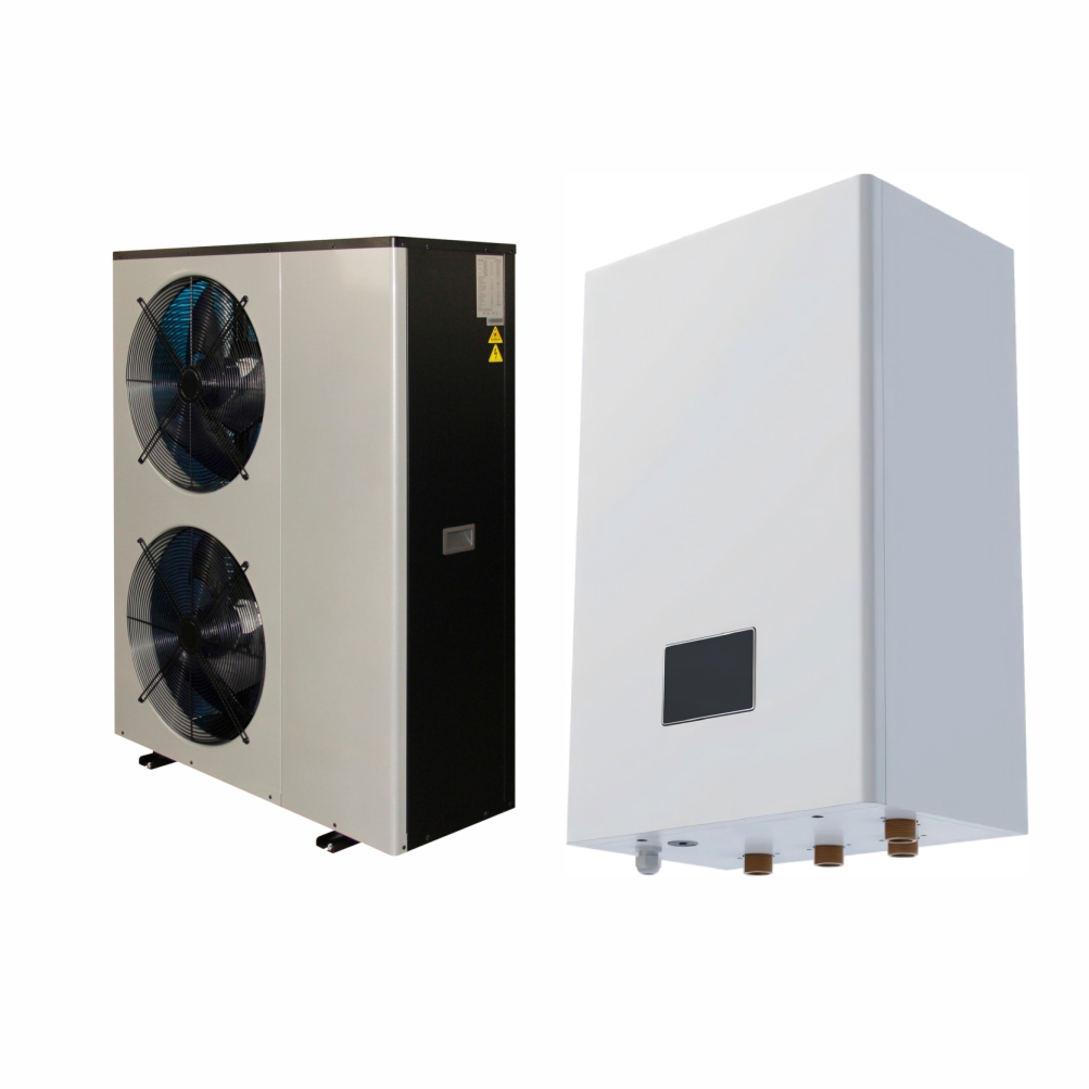 Pompa de caldura aer apa Rezidentiala Unitate externa Monobloc doua ventilatoare Ambianzza R232 DC Inverter, 6-24 Kw + Ambianzza Hydro box AMA