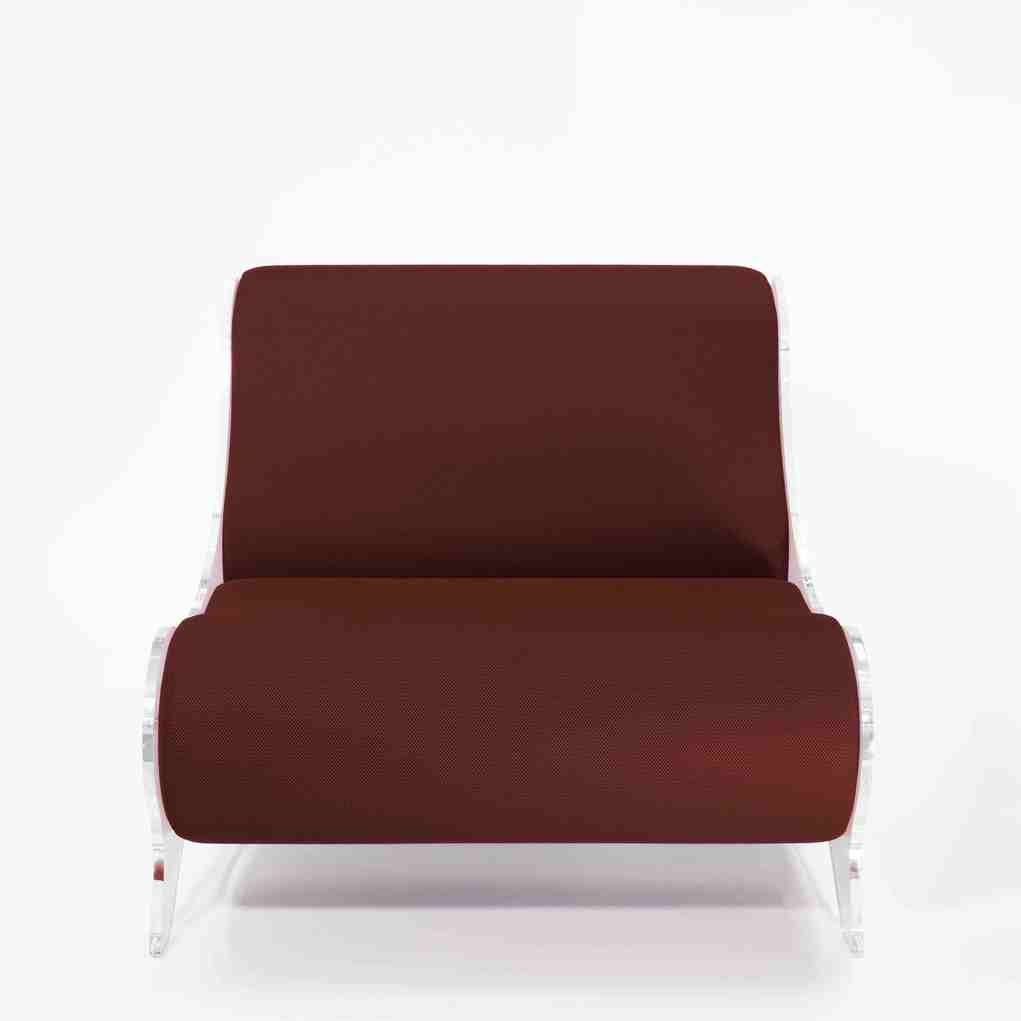 Fotolii puf colectie KUUMO MW06 perne maro cotiere laterale panouri transparente PMMA