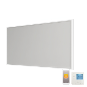 Panouri Radiante Infrarosu Ambianzza HH12060 LED WIFI de Tavan 800w Alb cronotermostat