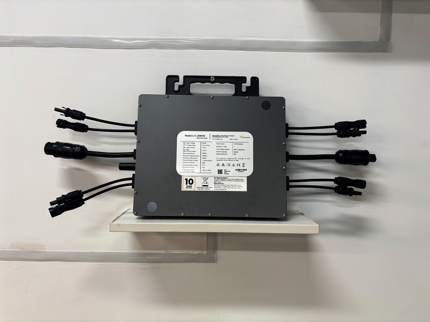 MicroInverter❤️ Solar DC – AC, 800 W, DIY, Ambianzza LS-800, cu cablu functionare paralel