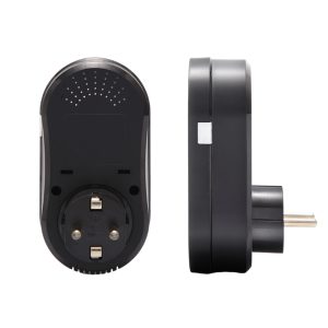 priza termostat crono digitala smart Ambianzza16WTP WIFI programabila negru piano