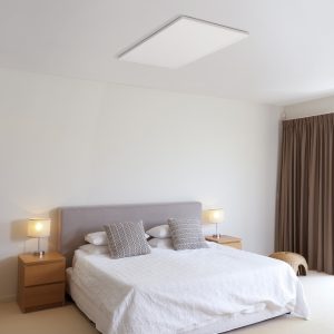 panou incalzitor cu infrarosu Ambianzza HH1006 basic 700w alb de tavan sau perete dormitor