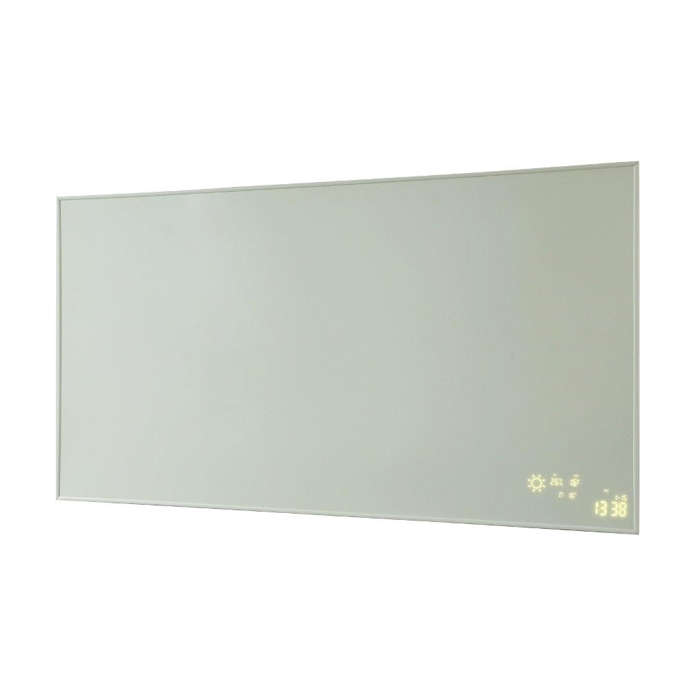 panou infrarosu ambianzza 5HL1206 Time & Weather Display Wifi 700w alb telecomanda de perete sau portabil