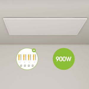 panou radiant tavan Ambianzza HH1206 basic 900w alb sau perete