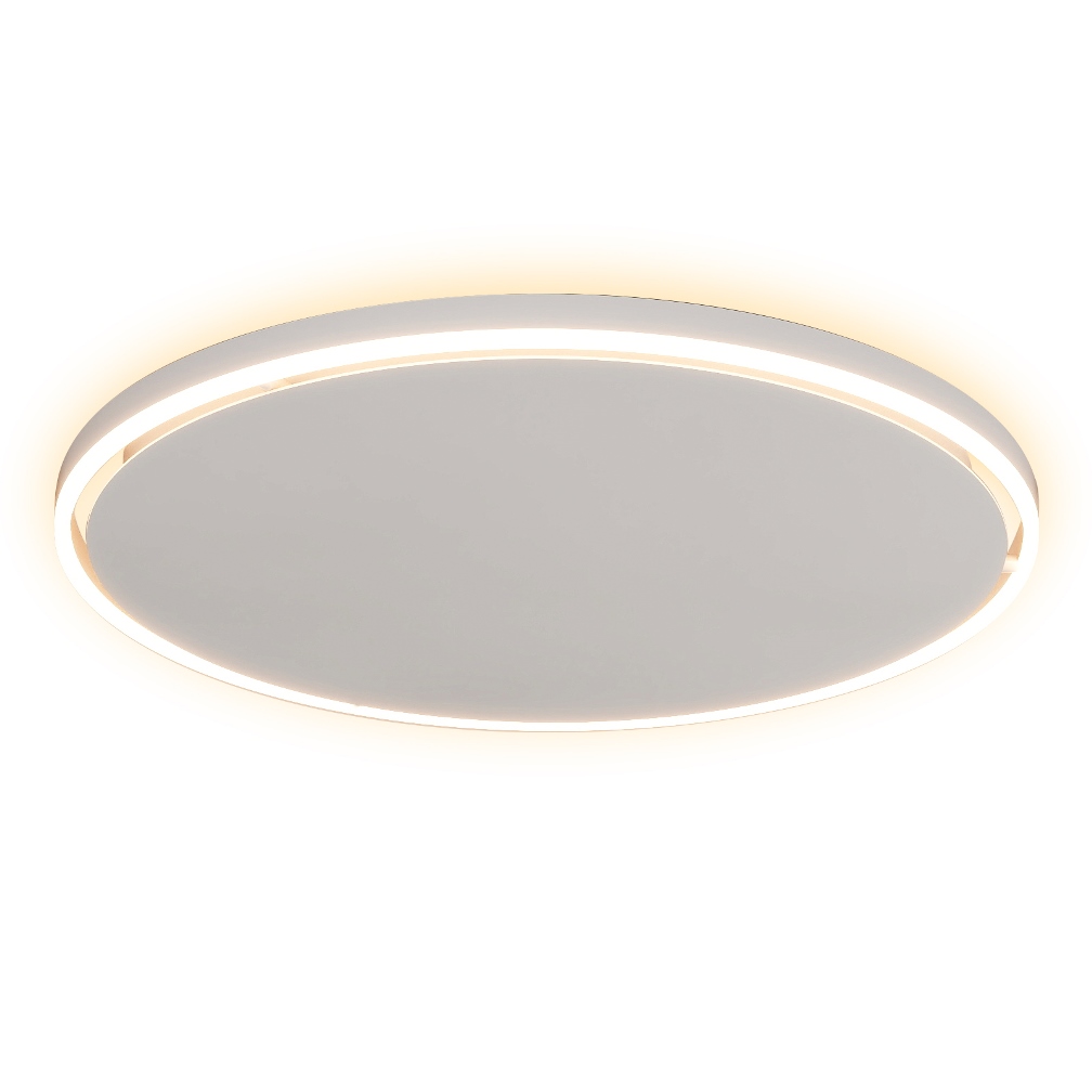 panouri Infrarosii incalzire Ambianzza R600 LED Wifi de Tavan Alb Rotund diametru 60cm 750 W Lumina LED 40W dimmabil RGB termostat incorporat telecomanda