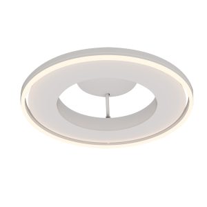 panouri de incalzire Ambianzza H600 LED Wifi de Tavan Alb Rotund diametru 60cm 1000 W Lumina LED 40W dimmabil RGB termostat incorporat frontal
