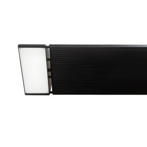 radiatoare infrarosu de putere mare termostat Wifi incorporat Ambianzza 4H1206 Wifi LED telecomanda 1800w negru tavan sau perete detaliu