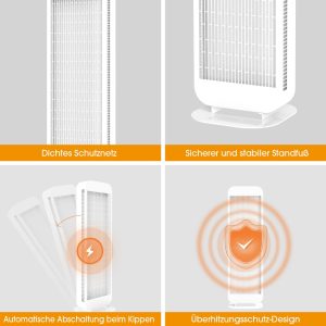 panou radiant infrarosu totem Ambianzza panou radiant desktop 6S 1002 1900w alb portabil de pardoseala caracteristici tehnice
