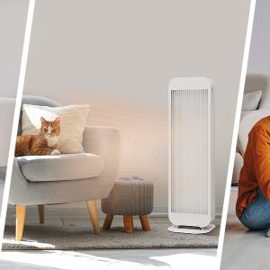 panou radiant infrarosu totem Ambianzza panou radiant desktop 6S 1002 1900w alb portabil de pardoseala mod utilizare