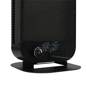 panou radiant infrarosu totem Ambianzza panou radiant desktop 6S 1002 1900w negru portabil de pardoseala detaliu buton