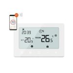termostat Wifi cu touch screen alb TW 200 W incastrat in convector cod 8751 050021