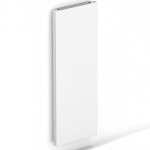 convectoare verticale hibride premium carcasate de perete ambianzza vertica super Slim (80 mm) electrice cu ventilator albe (RAL 9016) 2000 x 410 mm