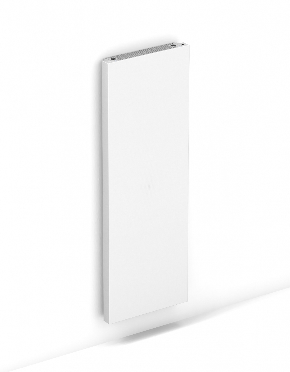 convectoare verticale hibride premium carcasate de perete ambianzza vertica super Slim (80 mm) electrice cu ventilator albe (RAL 9016) 2000 x 410 mm